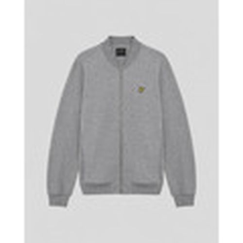 Sudaderas ML2569V CUSHIONED INTERLOCK-Z804 GLACIER GREY para hombre - Lyle & Scott - Modalova