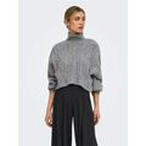 Jersey 15375336 HILDE-MEDIUM GREY MELANGE para mujer - Only - Modalova