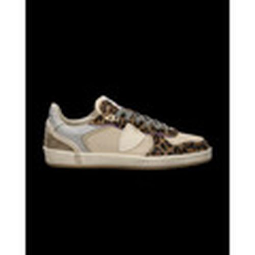 Deportivas Moda PGLD AXE1 PGAL LOW-BEIGE ANIMALIER para mujer - Philippe Model - Modalova