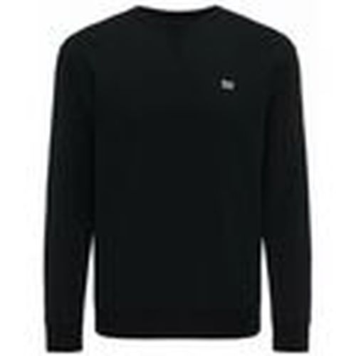 Jersey 112386290 PATCH CREW SWEATSHIRT-BLACK para hombre - Lee - Modalova