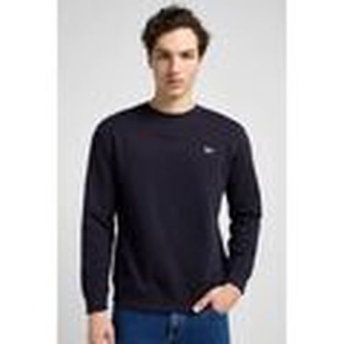 Jersey 112386290 PATCH CREW SWEATSHIRT-MIDNIGHT NAVY para hombre - Lee - Modalova