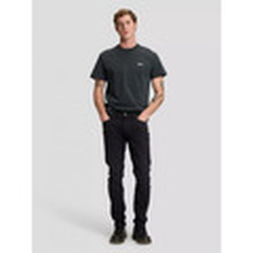 Tops y Camisetas 112386436 RELAXED SMALL LOGO TEE-WASHED BLACK para hombre - Lee - Modalova
