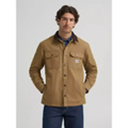 Chaquetas 112386395 WORKWEAR OVERSHIRT-DARK KHAKI para hombre - Lee - Modalova