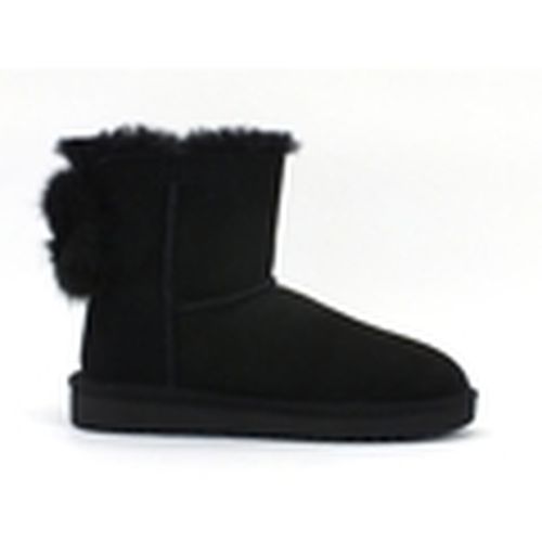 Botines Mini Puff Crystal Bow Black W1103776 para mujer - UGG - Modalova