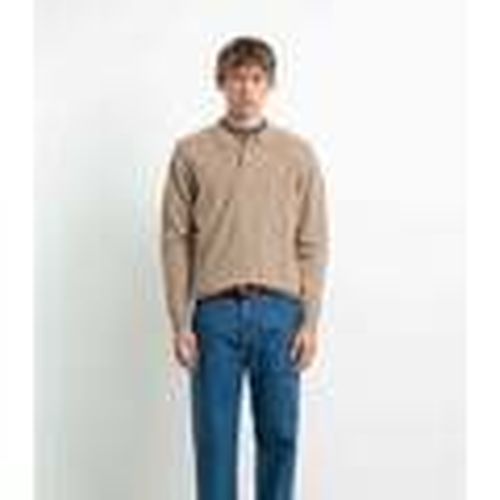 Polo Wool Polo Plain Tan para hombre - Edmmond Studios - Modalova