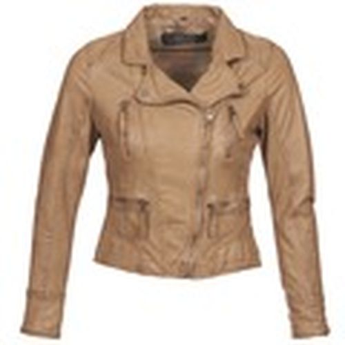 Cazadora de cuero CAMERA para mujer - Oakwood - Modalova