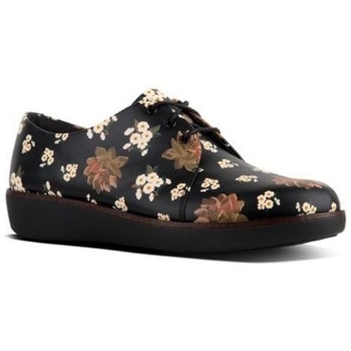 Scarpe DERBY DARK FLORAL BLACK - Fitflop - Modalova