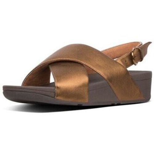 Sandali LULU LEATHER BACK-STRAP SANDALS BRONZE CO - Fitflop - Modalova