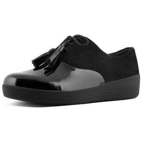 Scarpe CLASSIC TASSEL TM SUPEROXFORD ALL BLACK SUEDE - Fitflop - Modalova