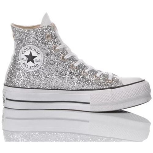 Sneakers Platform Glitter Argento - Converse - Modalova