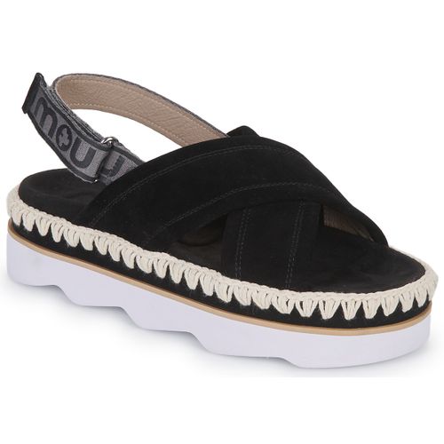 Sandali con zeppa MU.SW581001A-BLA - Mou - Modalova