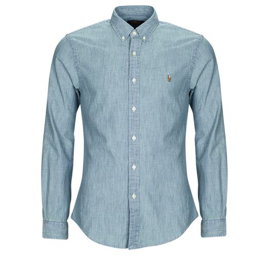 Camicia a maniche lunghe CAMICIA TAGLIO SLIM IN DENIM - Polo ralph lauren - Modalova