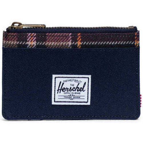 Portafoglio Carteira Oscar RFID Peacoat/Peacoat Plaid - Herschel - Modalova