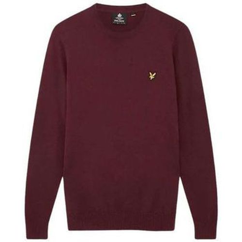 Maglione KN821V CREW NECK-Z562 BURGUNDY - Lyle & Scott - Modalova