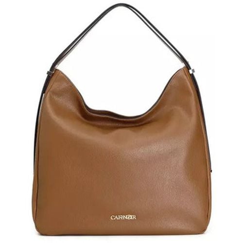 Borsa CafèNoir Sacca con zip Cuoio - Café Noir - Modalova