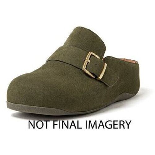 Scarpe SHUV BUCKLE-STRAP NUBUCK CLOGS MOSSY - Fitflop - Modalova