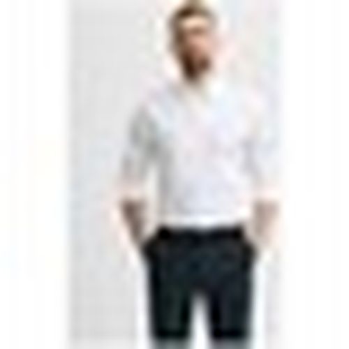 Camicia a maniche lunghe 16080200 METHAN-BRIGHT WHITE - Selected - Modalova