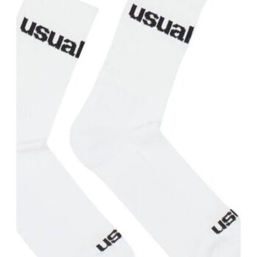 Calzini Usual Logo Socks White - Usual - Modalova