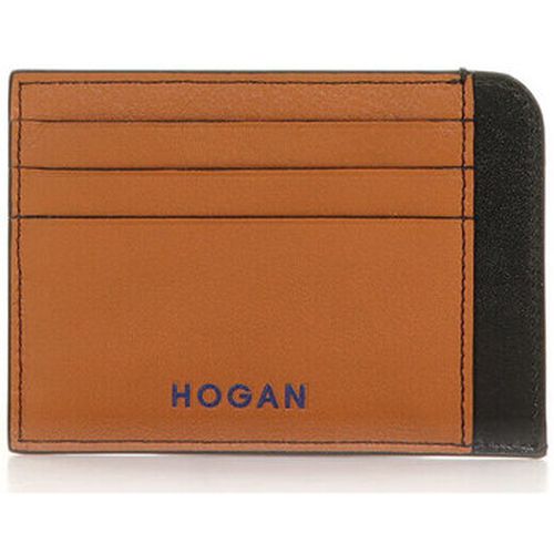 Borsa porta documenti Portacarte in pelle con logo - Hogan - Modalova