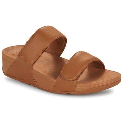 Sandali con zeppa Lulu Adjustable Leather Slides - Fitflop - Modalova