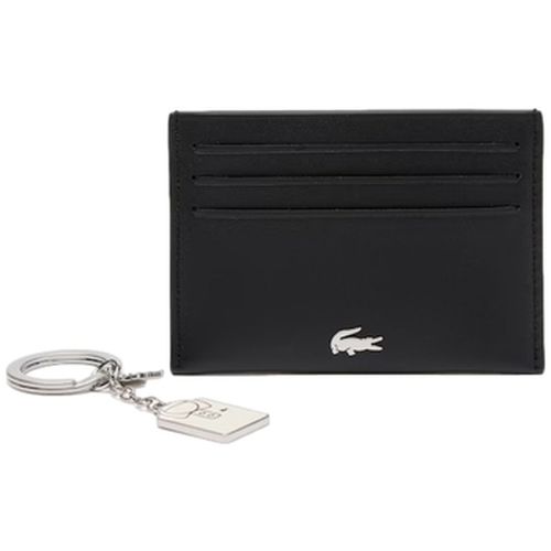 Portafoglio Card Holder and Key Chain - Noir - Lacoste - Modalova