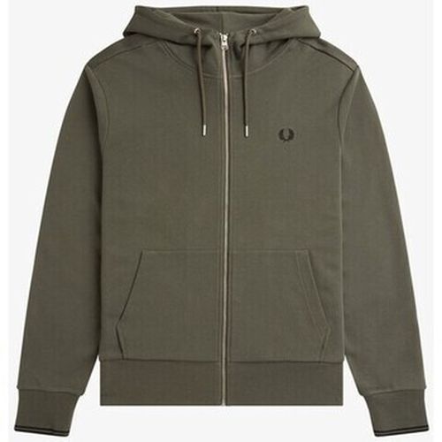 Felpa - FELPA JACKET ZIP CAPPUCCIO - Fred perry - Modalova