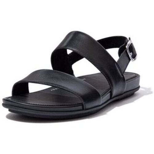 Sandali GRACIE LEATHER BACK-STRAP SANDALS ALL BLACK - Fitflop - Modalova