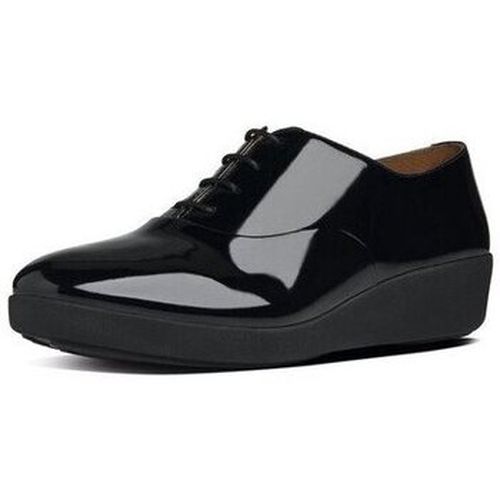 Scarpe F-POP TM OXFORD All Black Patent - Fitflop - Modalova