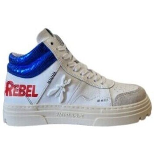 Sneakers Sneaker in pelle bianca rebel - Patrizia pepe - Modalova