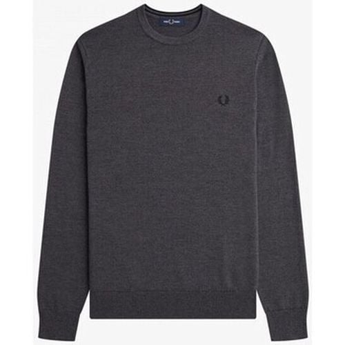 Felpa - GIROCOLLO LANA COTONE - Fred perry - Modalova