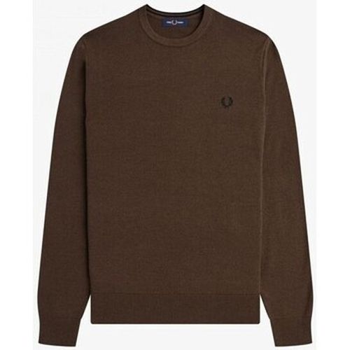 Felpa - GIROCOLLO LANA COTONE - Fred perry - Modalova