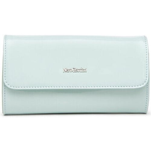 Borsa Pochette vernice col. menta E443701DE530 - NeroGiardini - Modalova