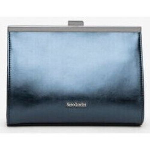 Borsa Clutch laminato col. oceano E343005DE201 - NeroGiardini - Modalova