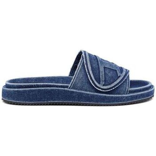 Sandali Y03356 - SA-SLIDE D OVAL-P4155 H1940 DENIM - Diesel - Modalova