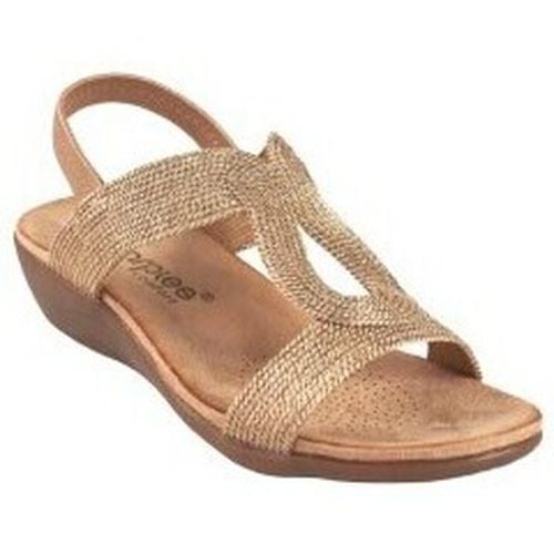 Scarpe Sandalia señora 26621 abz bronce - Amarpies - Modalova