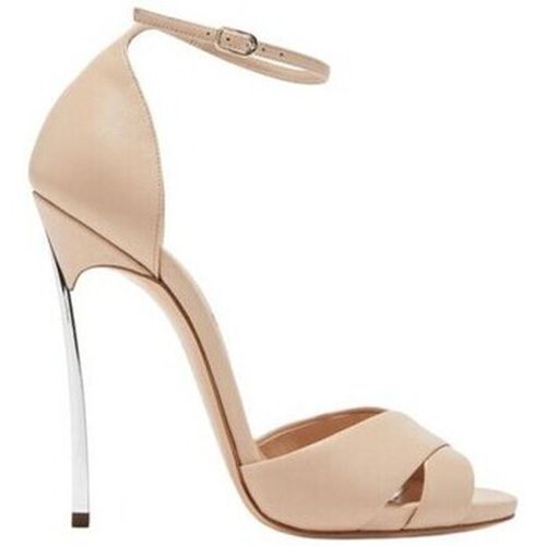 Sandali Sandalo in pelle nude con tacco blade - Casadei - Modalova