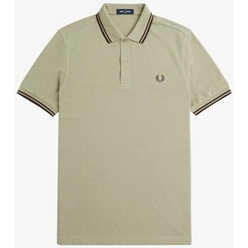 T-shirt & Polo - POLO CON PROFILI 1 COLORE - Fred perry - Modalova