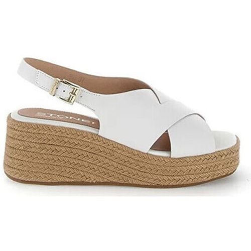 Sandali zeppa white Ivory 4 220865 - Stonefly - Modalova