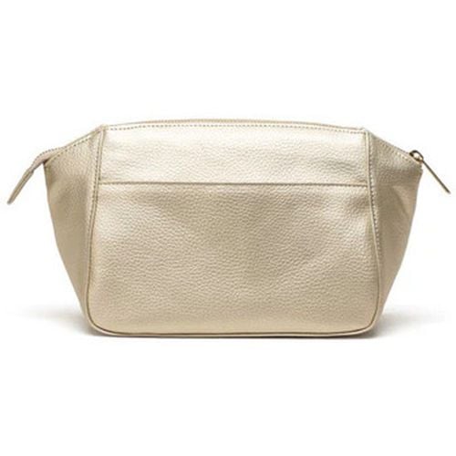 Trousse da toilette Milan Toiletry Bag Vegan Leather Gold Metallic - Herschel - Modalova