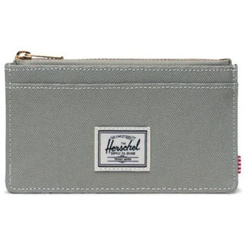 Portafoglio Oscar Large Cardholder Seagrass/White Stitch - Herschel - Modalova