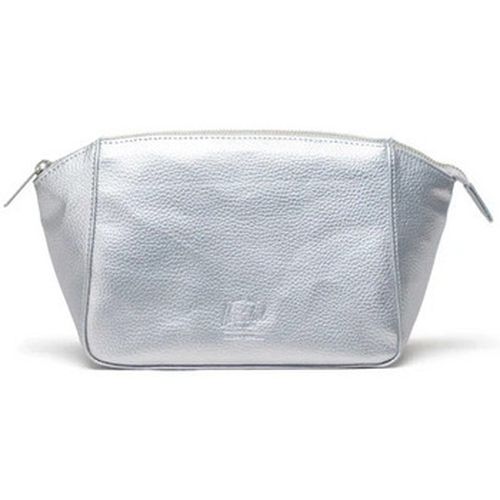 Trousse da toilette Milan Toiletry Bag Vegan Leather Silver Metallic - Herschel - Modalova