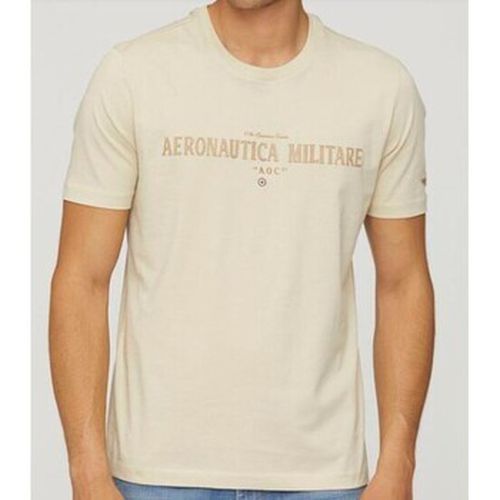 T-shirt & Polo T-Shirt Con Dettagli In Ecopelle - Aeronautica militare - Modalova