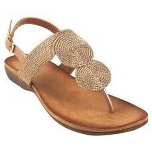 Scarpe Sandalia señora 23573 abz bronce - Amarpies - Modalova