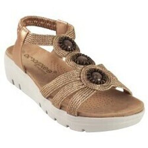 Scarpe Sandalia señora 26556 abz bronce - Amarpies - Modalova