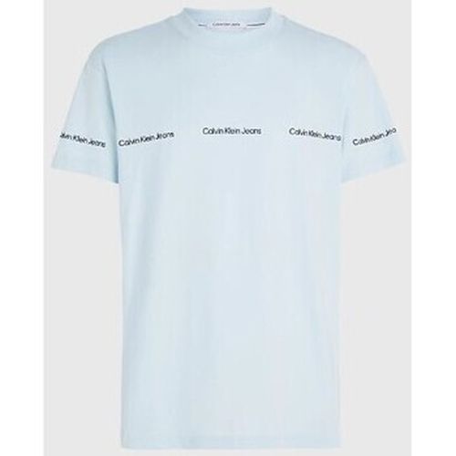 T-shirt & Polo T-shirt Con Logo Ripetuto - Calvin Klein Jeans - Modalova