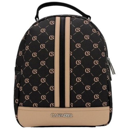 Borsa Zaino backpack C3YD0402 con stampa logata - Café Noir - Modalova