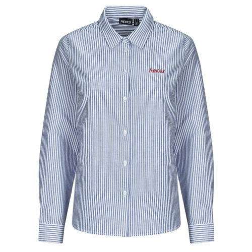 Camicia Pieces PCIRENE LS SHIRT - Pieces - Modalova