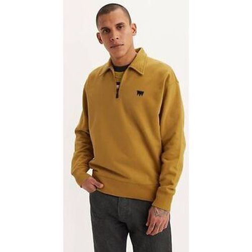 Felpa A1012 0010 - SKATE NEW QUARTER ZIP-DRIED TOBACCO - Levis - Modalova