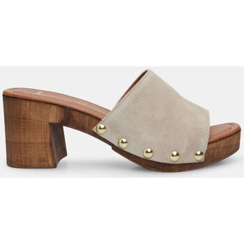 Sandali Mule da donna in suede con tacco 7 cm e - Bata - Modalova