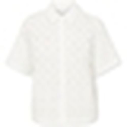 Camicetta Lucie Shirt 2/4 - Cloud Dancer - Vila - Modalova